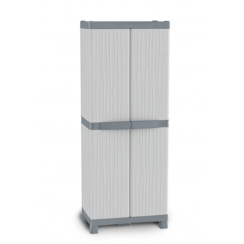 Kreher Domino Wave 3700 Besenschrank Grau 70cm