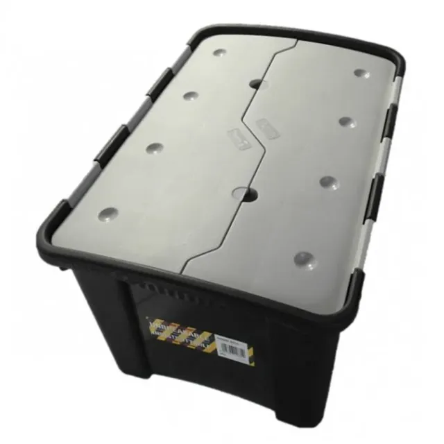Kreher Unbreakable Aufbewahrungsbox 60 Liter mit Faltdeckel