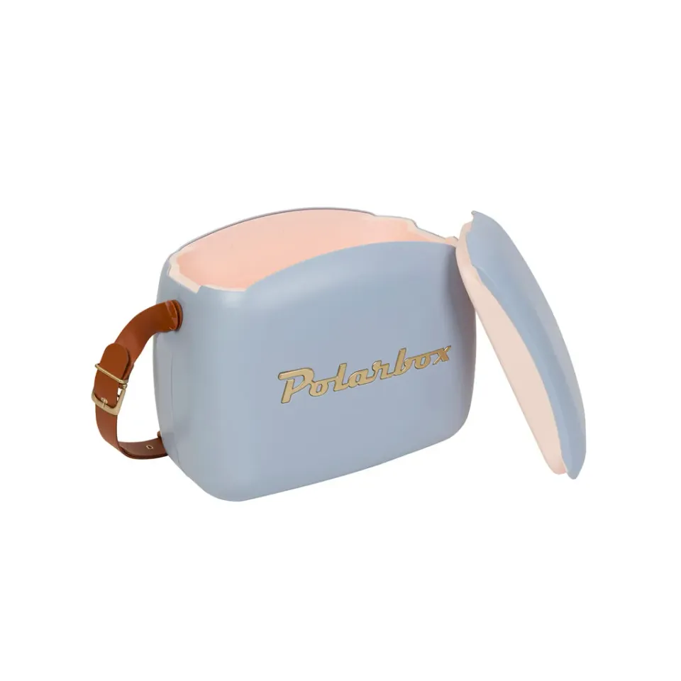 Kreher Polarbox Kühlbox 6 Liter mit Lunchboxen Retro
