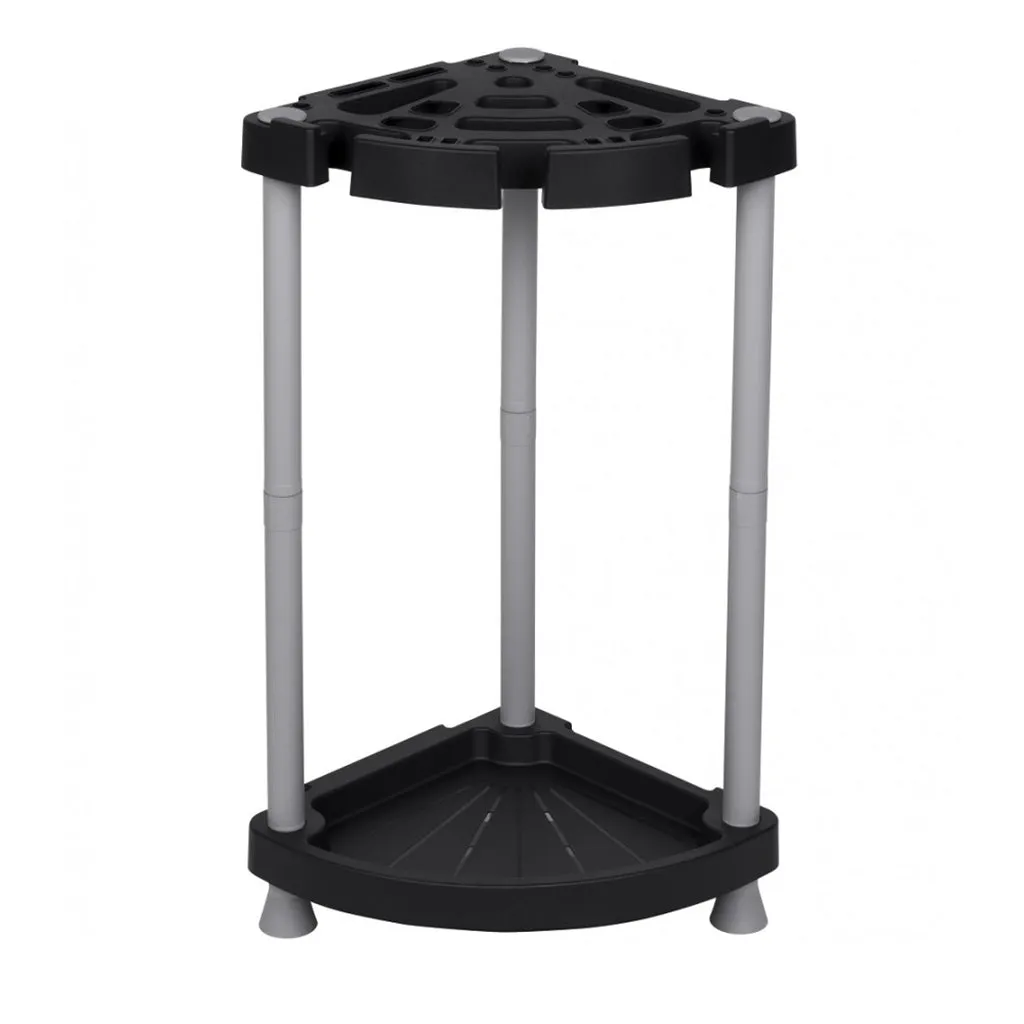 Kreher Gartengerätehalter Gerätehalter Schwarz-Grau modular 73 cm