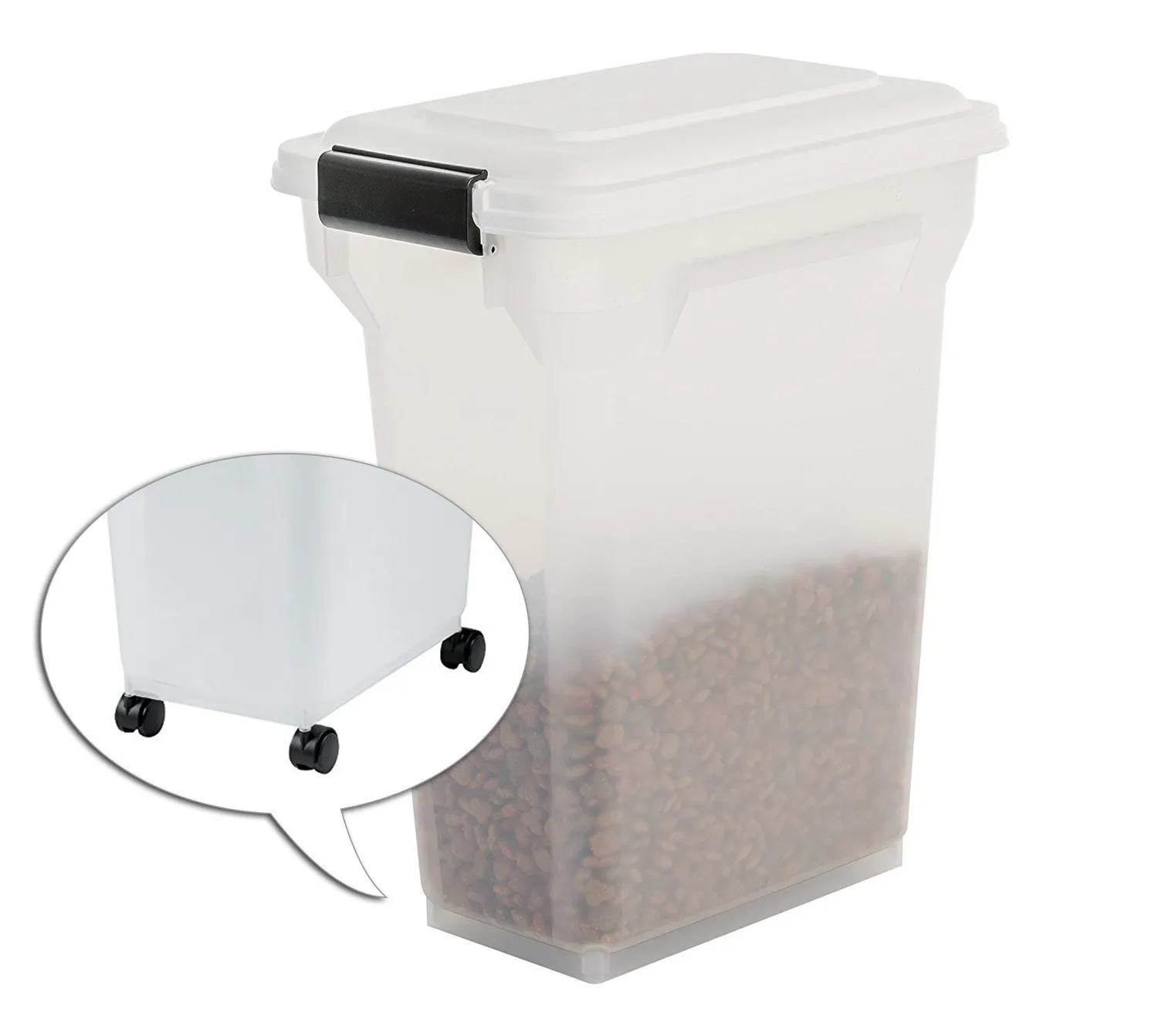 Iris Ohyama ATS-M Futterbox 20L Weiß luftdicht