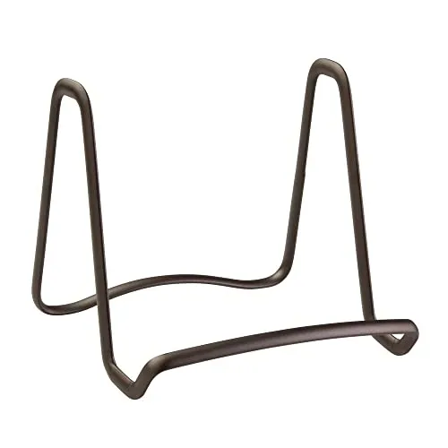 mDesign Buchständer Bronze Metall Kochbuchhalter