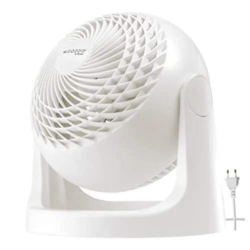 Woozoo PCF-HE18 Tischventilator weiß 23 m² kompakt