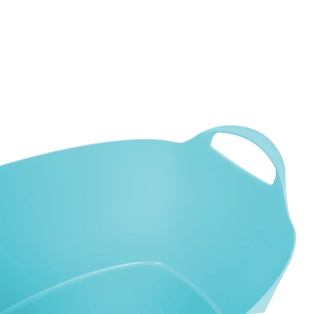 Kreher Tun Mehrzweckkorb 35 Liter Blau 4er Set flexibel