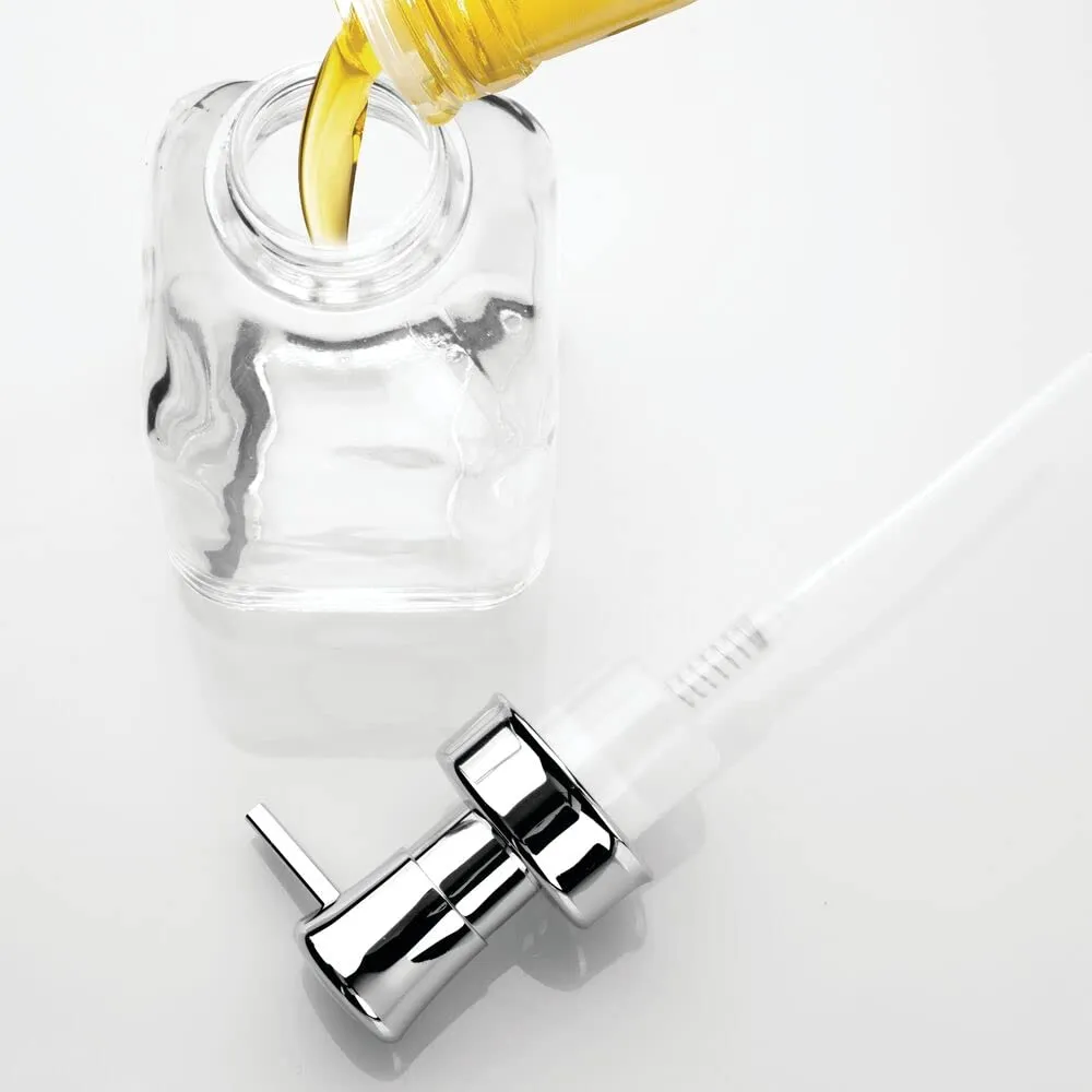 mDesign Schaumseifenspender Glas 553 ml Transparent wiederbe