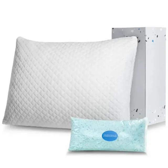 Lifewit Kopfkissen Queen Memory Foam Kühlend