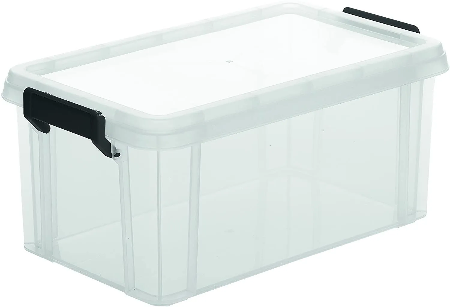Iris Ohyama MBX-18 Aufbewahrungsbox 18L transparent mit Deckel