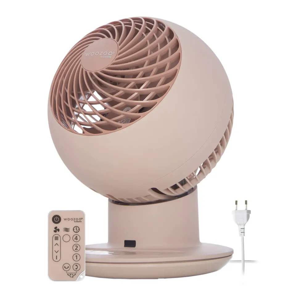 Iris Ohyama Woozoo PCF-SC15T Tischventilator Rosa