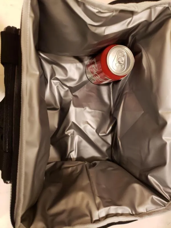 Lifewit Kühltasche 15L Grau Groß Isolierte Picknicktasche