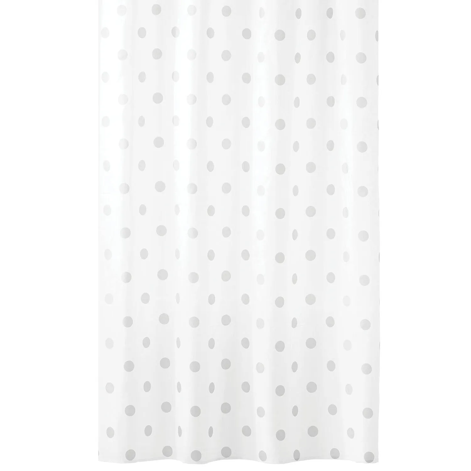 mDesign Duschvorhang Punkte rosa weiß 183x183 wasserabweisend