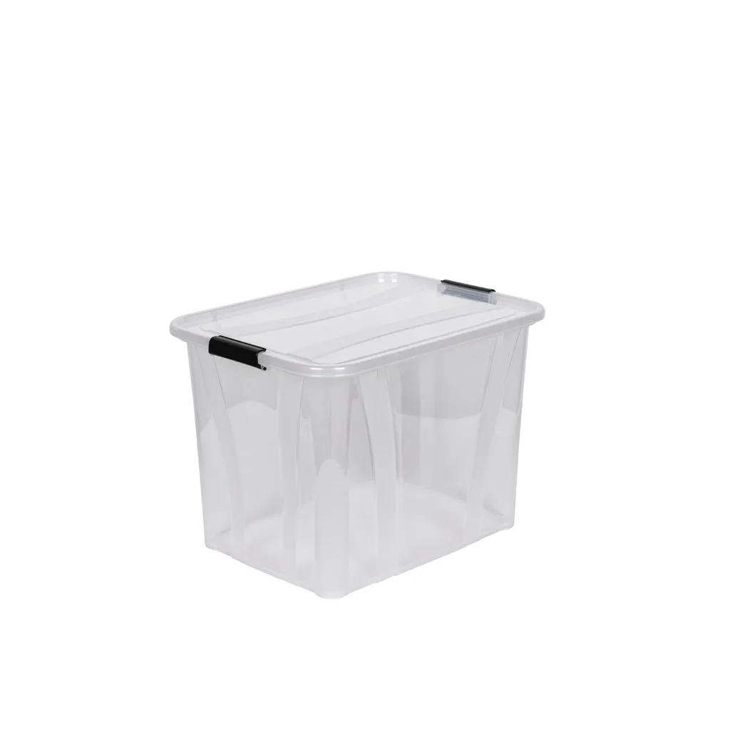 Kreher Master Box Aufbewahrungsbox mit Deckel 7 Liter transparent