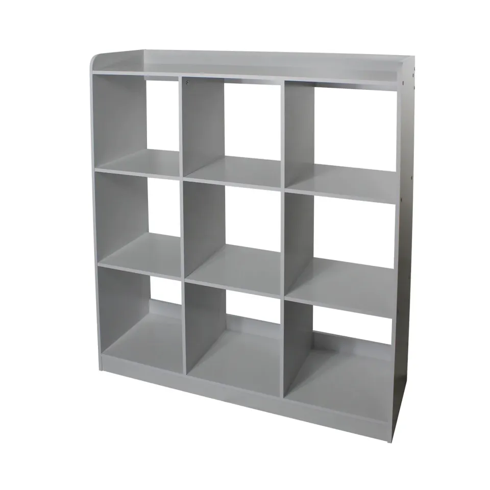 Iris Ohyama Kids KCX-9 Regal Grau 9 Fächer Holz
