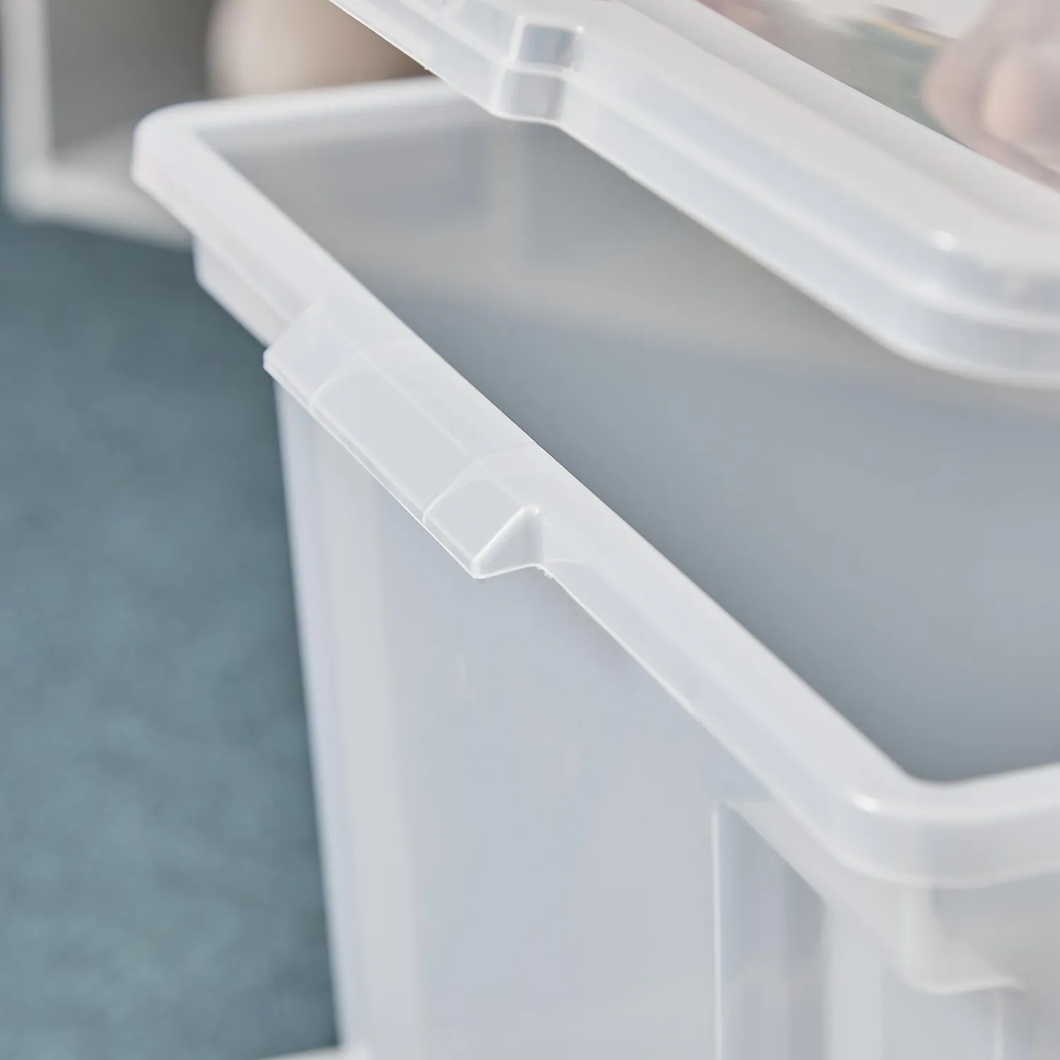 Iris Ohyama DDUSB-M Box 30 L 6er-Set transparent