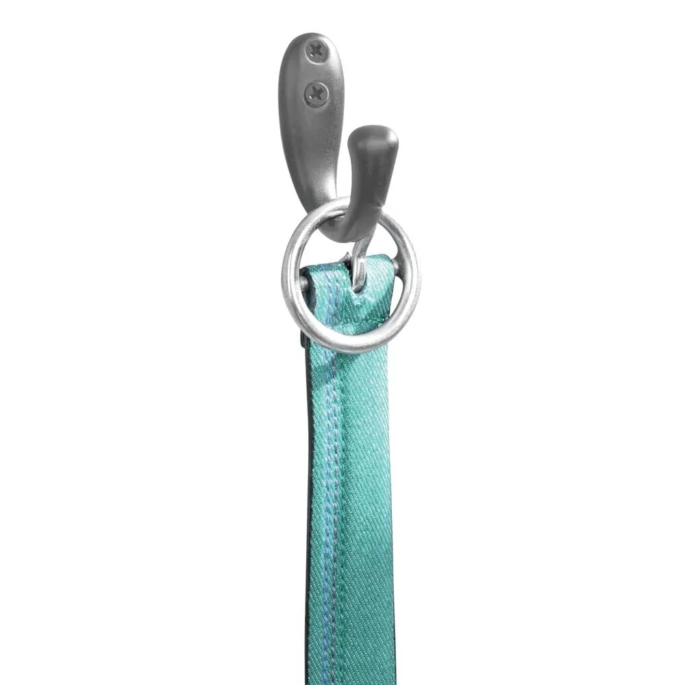 mDesign Wandhaken Metall Garderobenhaken 6er-Set graphit