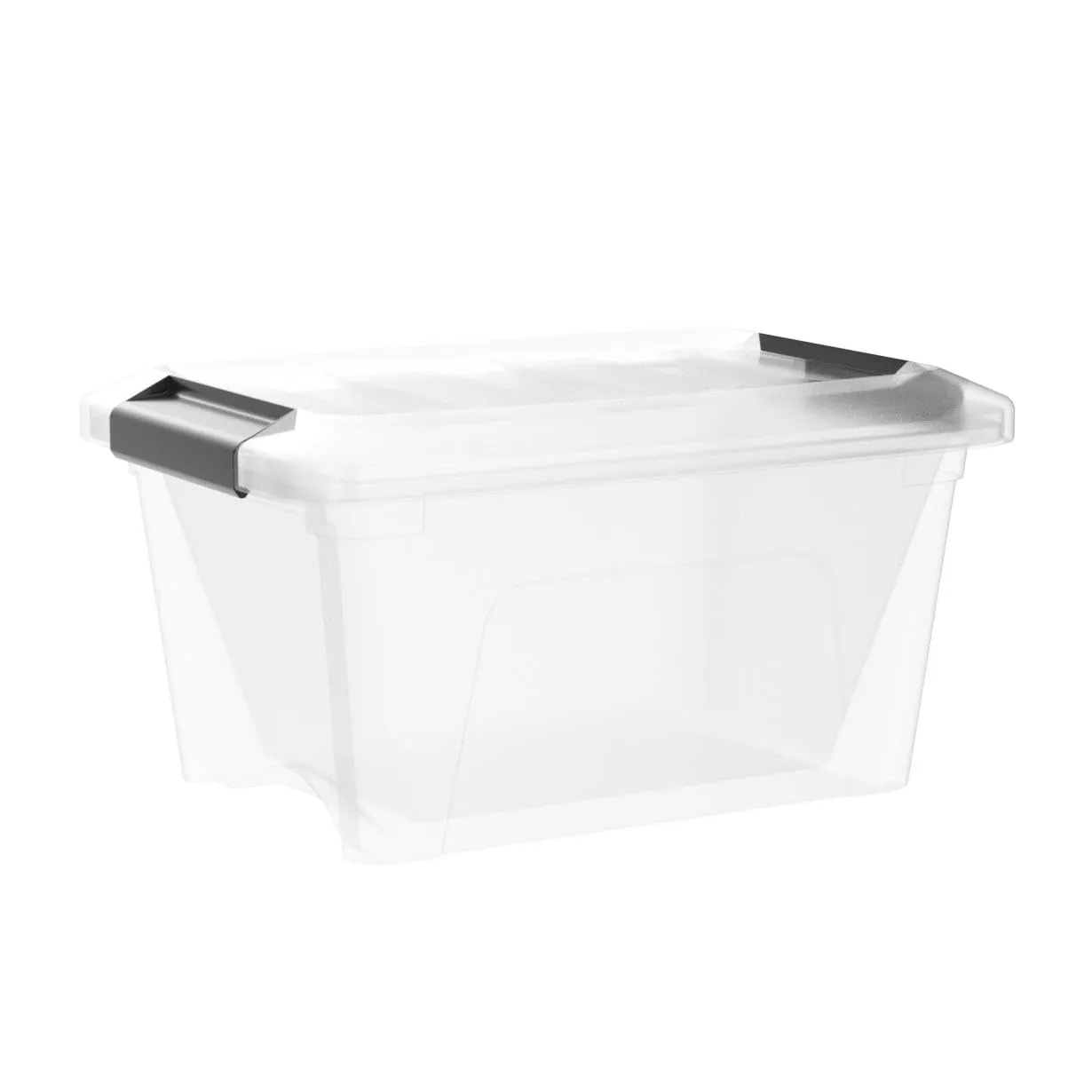 Iris Ohyama DDNTB-5 Aufbewahrungsbox 5L 6er transparent stapelbar