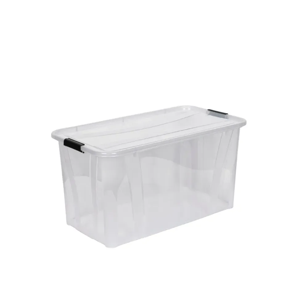 Kreher Master Box Aufbewahrungsbox mit Deckel 7 Liter transparent