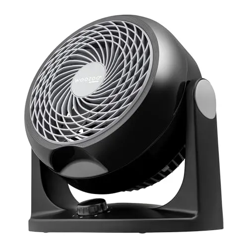 Iris Ohyama Woozoo PCF-HD18N Tischventilator Schwarz 23 m²