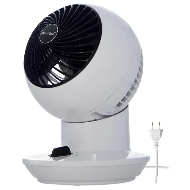 Iris Ohyama Woozoo PCF-SM12 Tischventilator weiß oszillierend leise