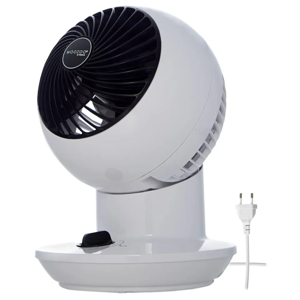 Iris Ohyama Woozoo PCF-SM12 Tischventilator weiß oszillierend leise