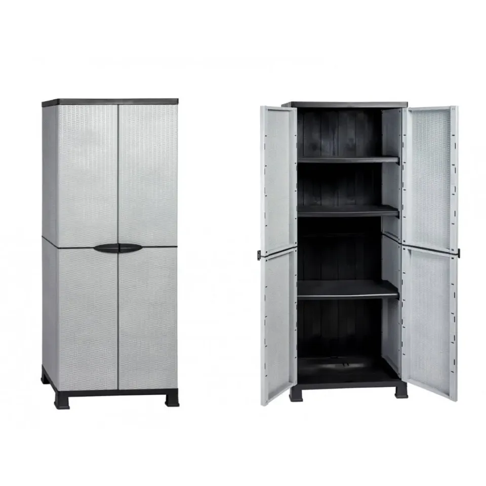 Kreher Madera Kunststoffschrank Rattan 2er 171cm