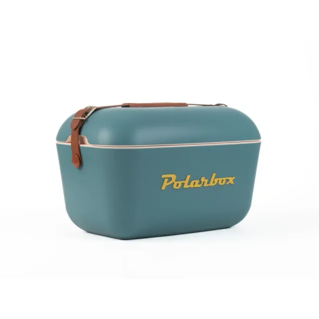 Kreher Polarbox 12 Liter Kühlbox Classic Blau Retro isoliert