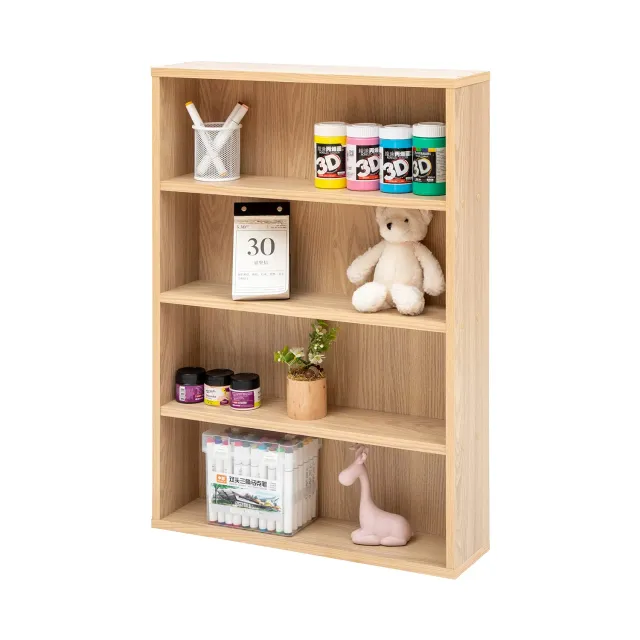 Iris Ohyama CORK-8460 Bücherregal Hellbraun 4 Fächer