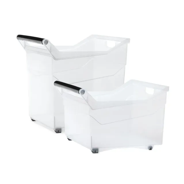 Kreher NUK5H+NUK5L Aufbewahrungsbox 2er-Set Transparent