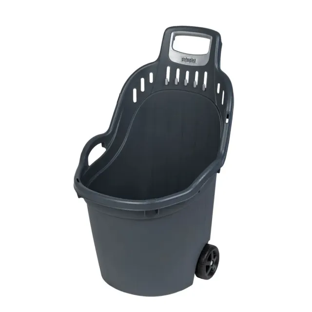 Kreher Helpy Cart Gartentrolley 50 L Grün 60 kg