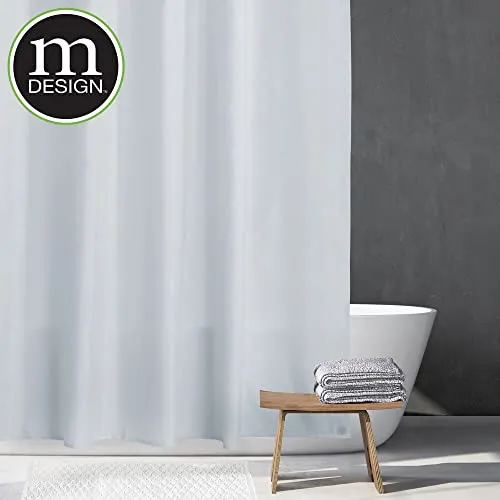 mDesign 03996MDSCEU Duschvorhang 183x183 hellblau wasserabweisend
