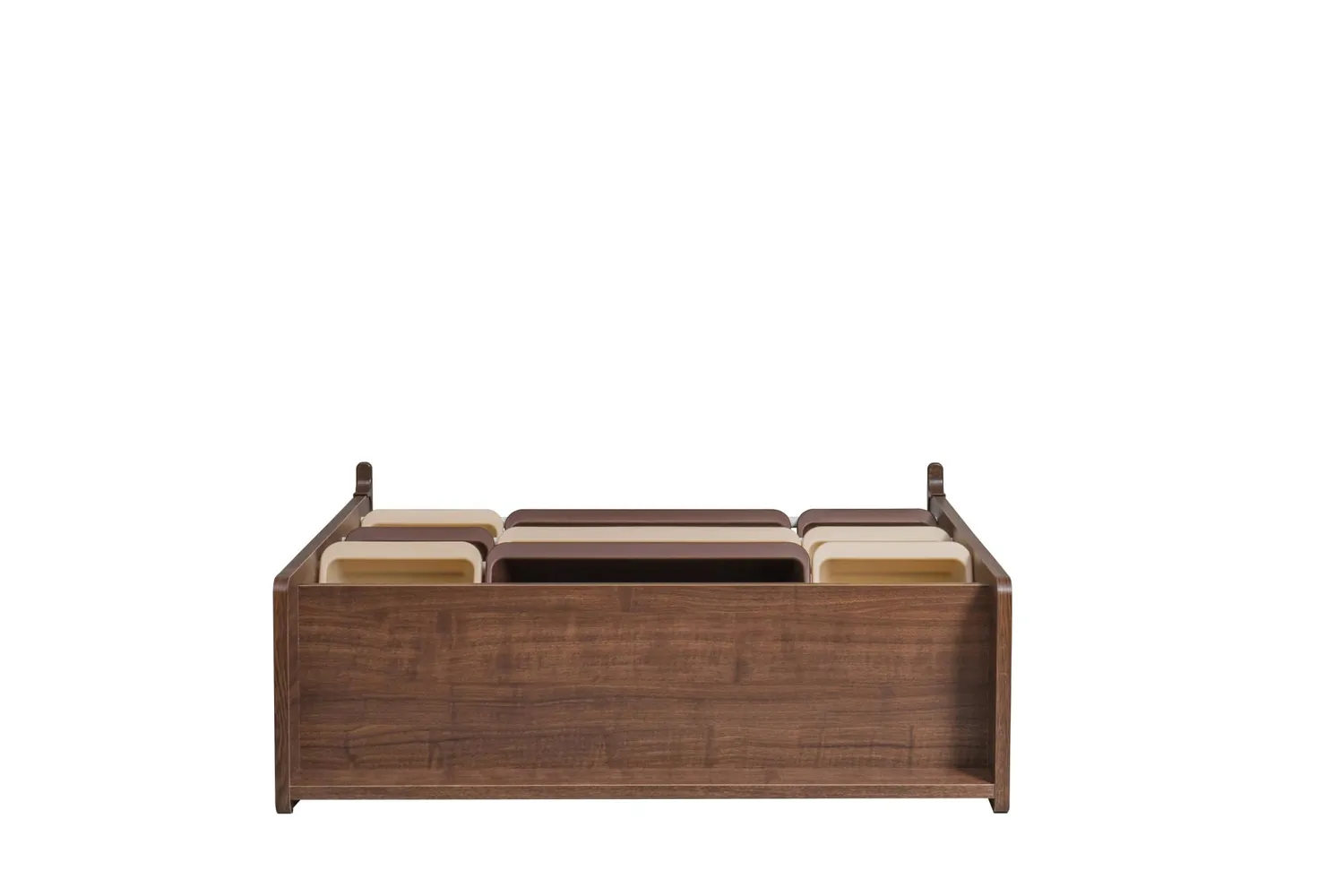 Iris Ohyama TKTHR-39 Spielzeugregal Braun 9 Boxen Holz