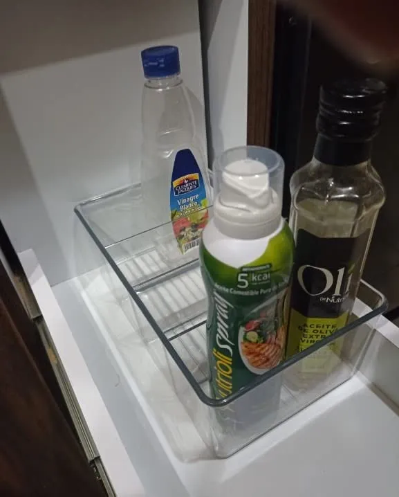 mDesign Aufbewahrungsbox 4 Fächer 2er-Set transparent