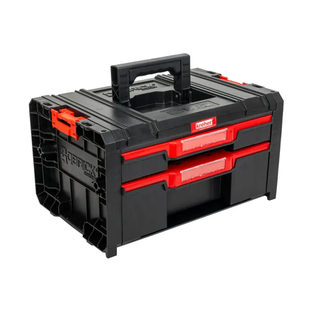 Kreher Q-Brick Pro Drawer2 Werkzeugbox 2 Schubladen