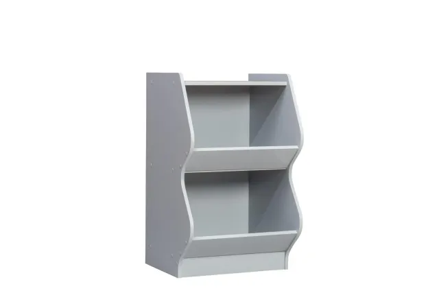Iris Ohyama Kids Basic Shelf KSBS-2 Regal grau 2 Fächer