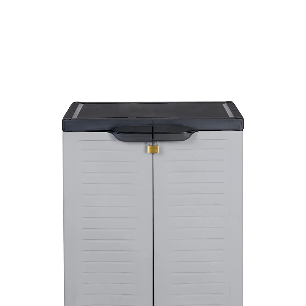 Kreher Elite Kunststoffschrank 2 Böden abschließbar