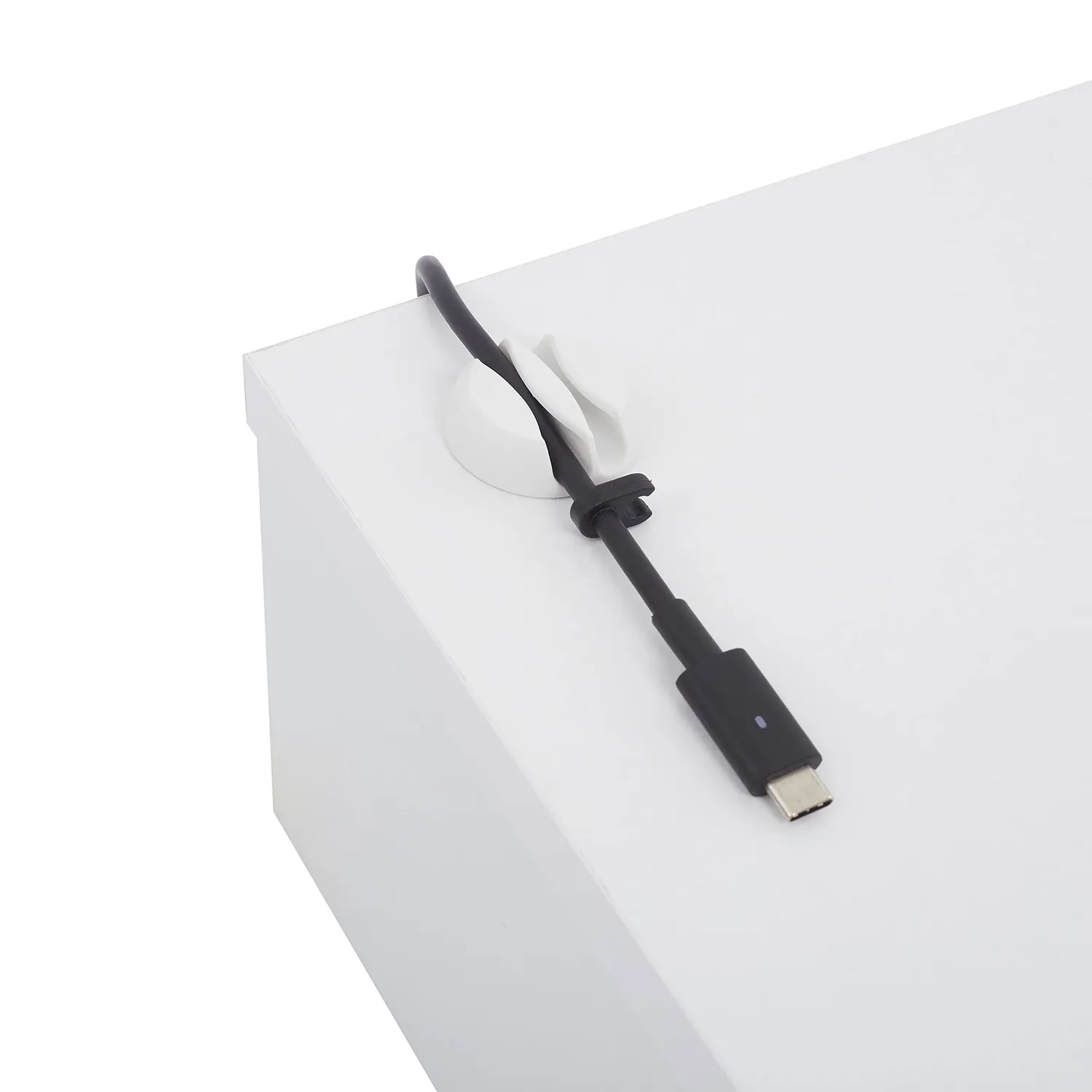 Iris Ohyama Monitor Stand Drawer MS-590D Ständer Eiche Weiß