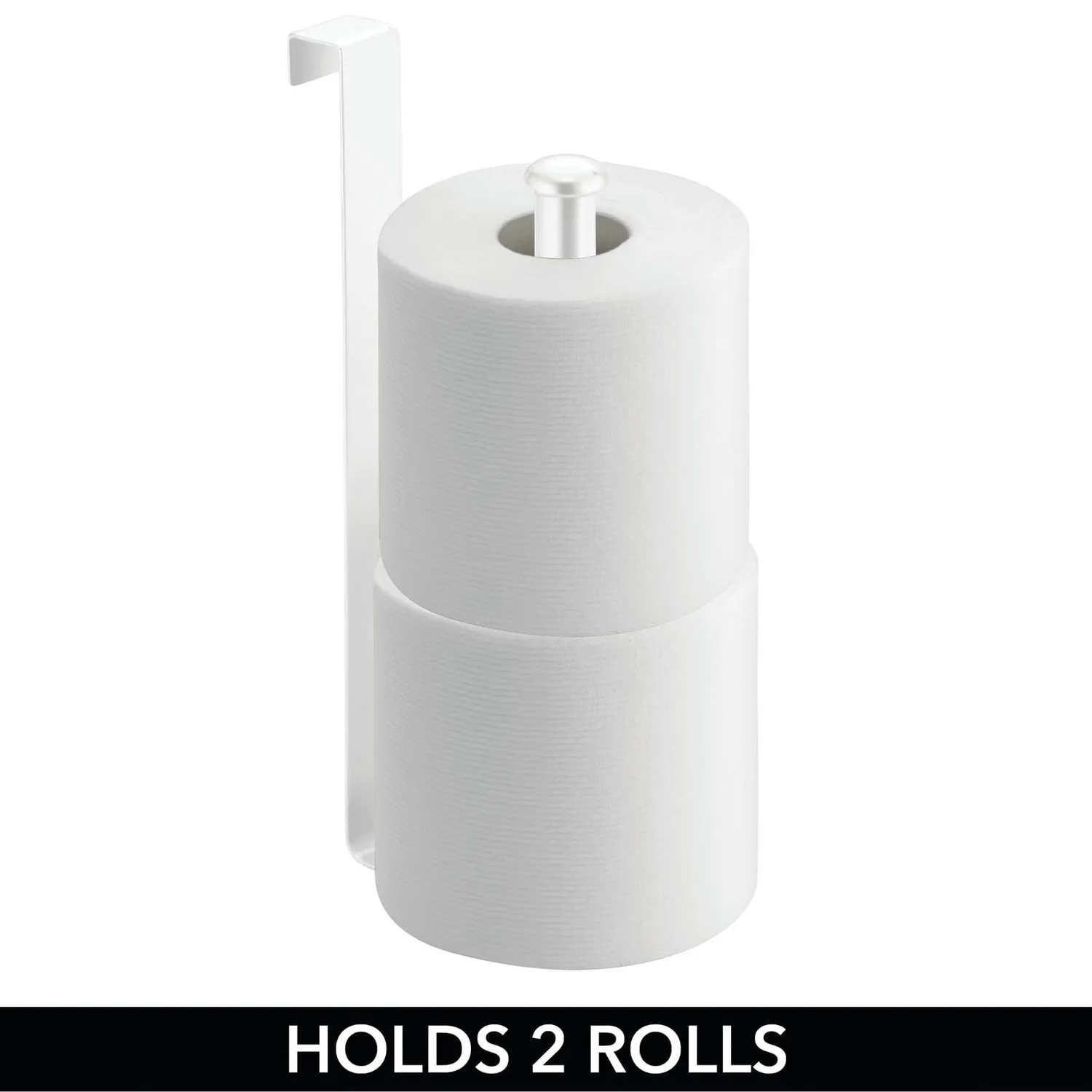 mDesign Toilettenpapierhalter Spülkasten weiß 2 Rollen