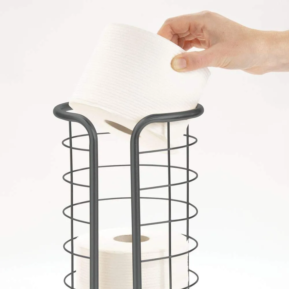 M Design Omni Toilettenpapierhalter Graphitgrau für 3 Rollen