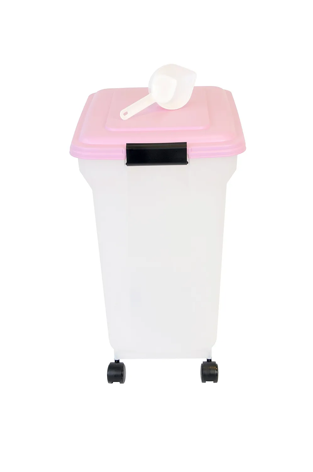 Iris Ohyama ATS-L Futterbehälter Rosa 45 Liter luftdicht