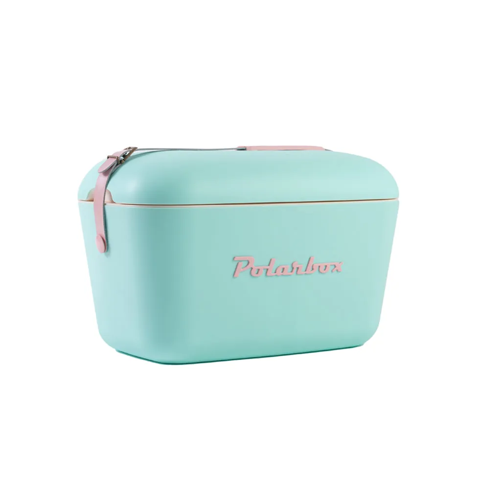 Kreher Polarbox Kühlbox 20 L Lila Retro isoliert