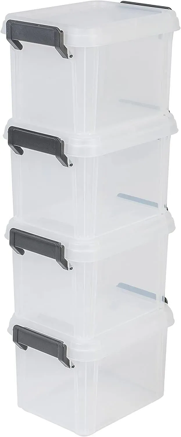 Iris Ohyama Multi Box MBX-2 Box transparent 2 L 4er-Set