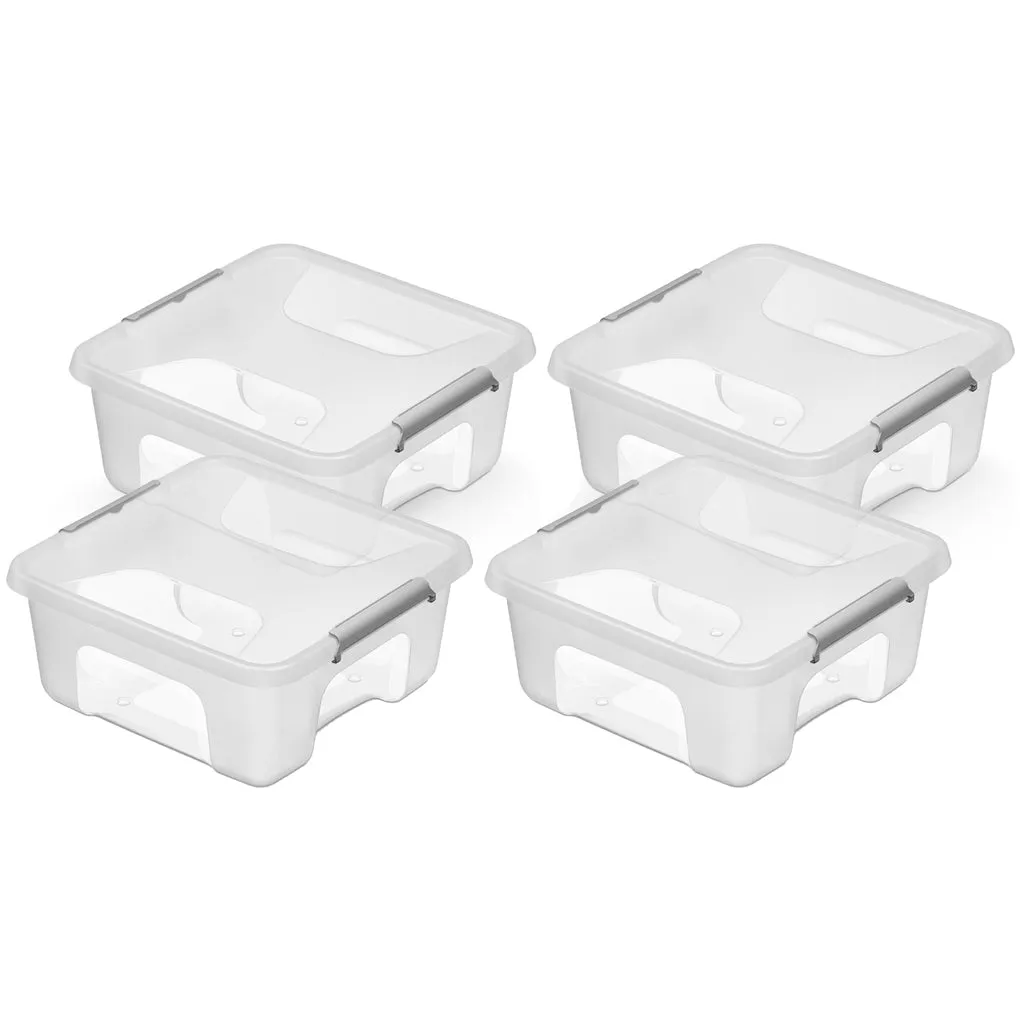 Kreher Prime Store Aufbewahrungsbox 17 L mit Deckel transparent