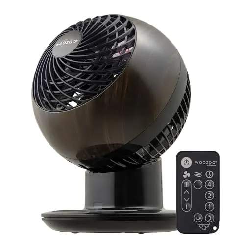 Iris Ohyama Woozoo PCF-SC15T Tischventilator Holz leise