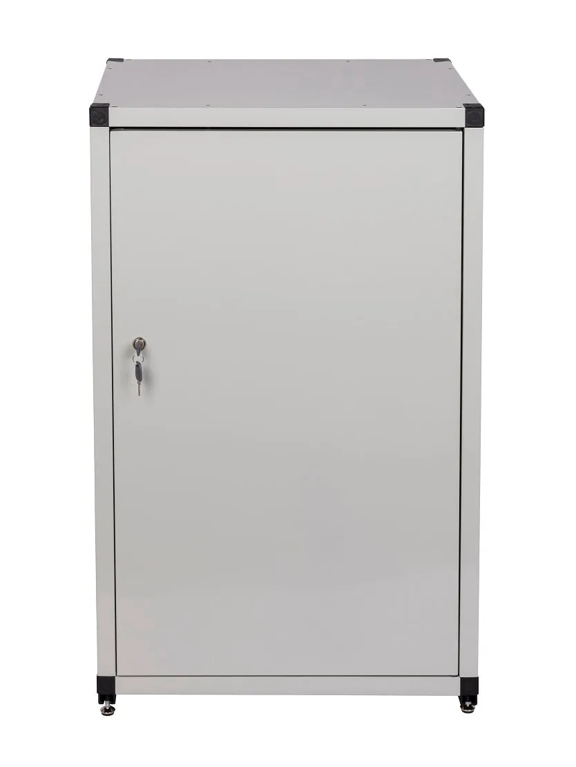 Kreher Mini 60 Metallschrank hellgrau mit 2 Böden abschließbar