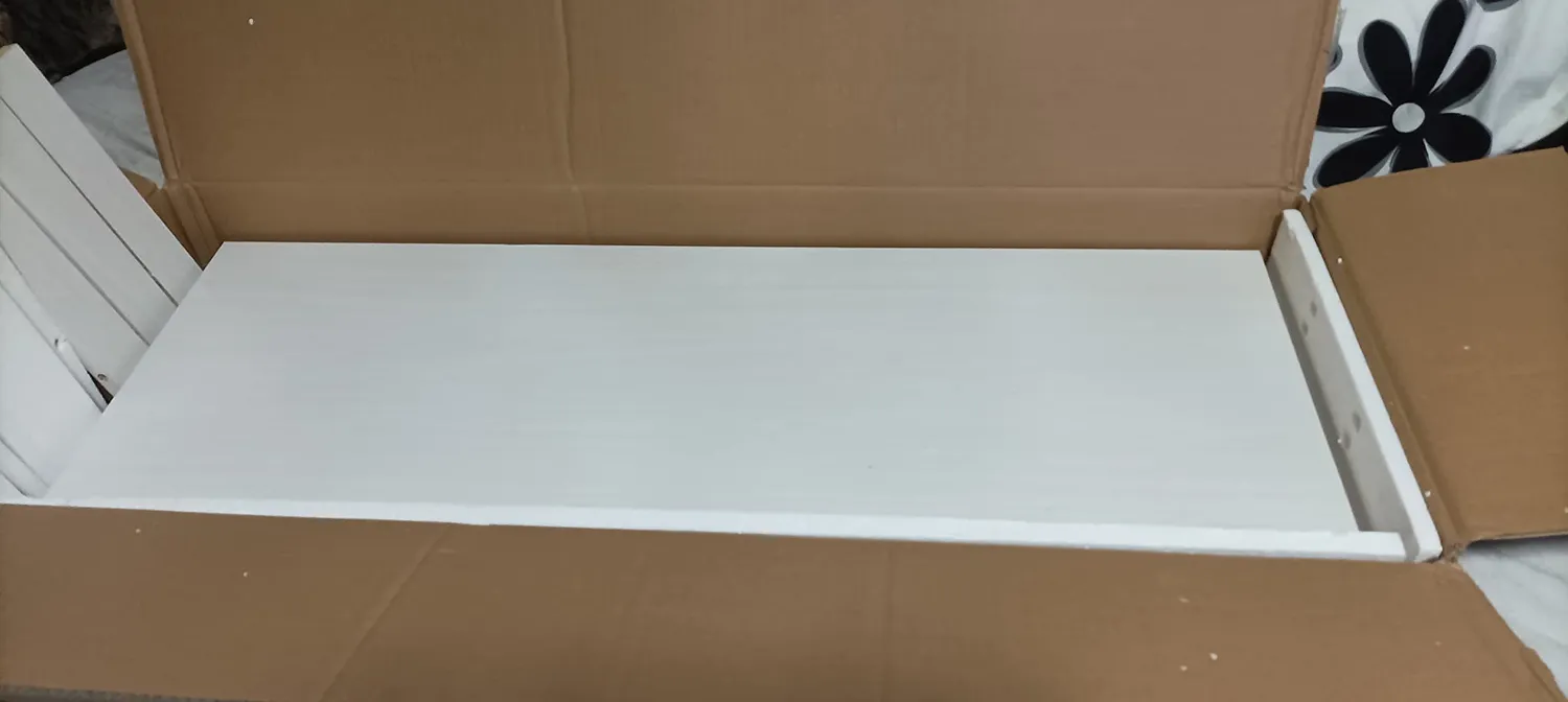 Iris Ohyama OTS-150S Lowboard Eiche Weiß 65 Zoll