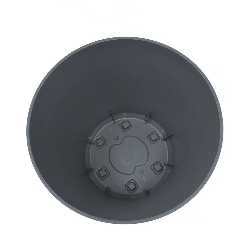 Kreher Origin XXL Pflanzkübel D-78 cm Schwarz mit Rollen