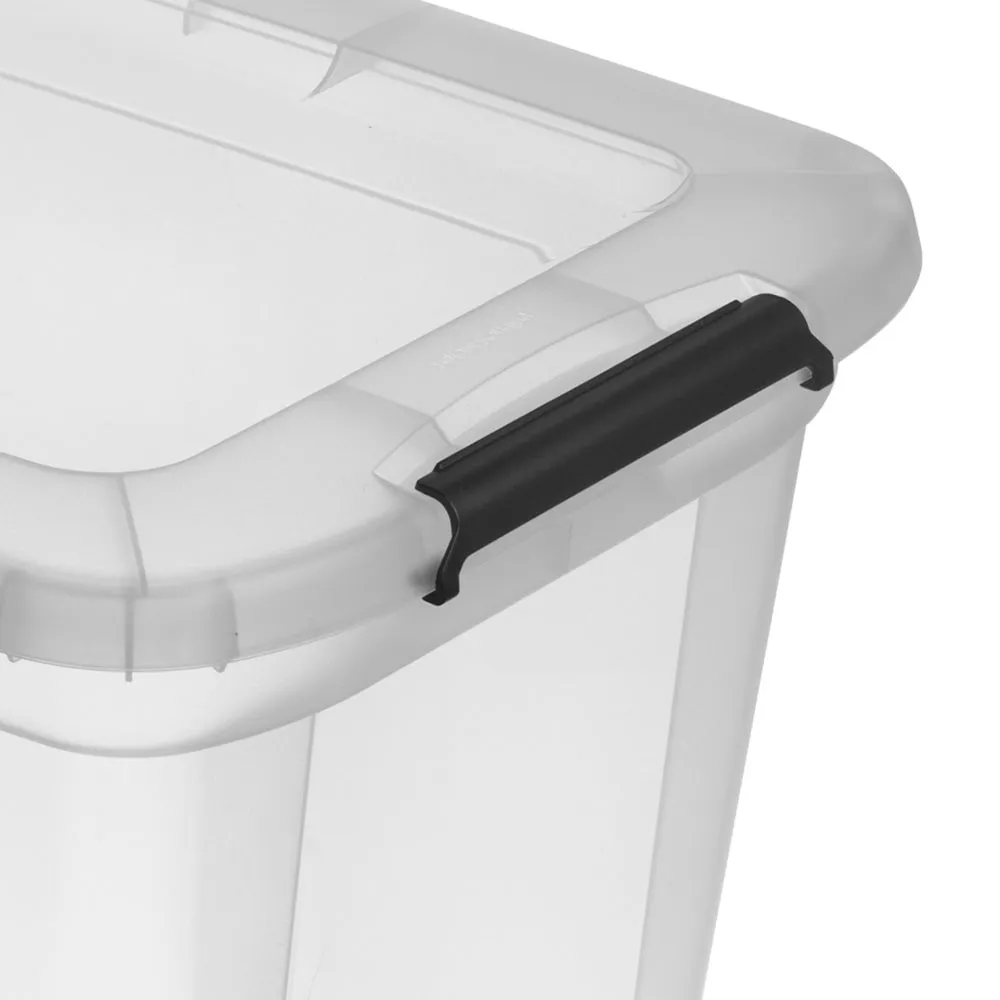 Kreher Robust Store Aufbewahrungsbox 27 Liter transparent