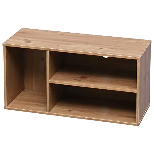 Iris Ohyama MDB-3S TV-Schrank hellbraun für 43 Zoll