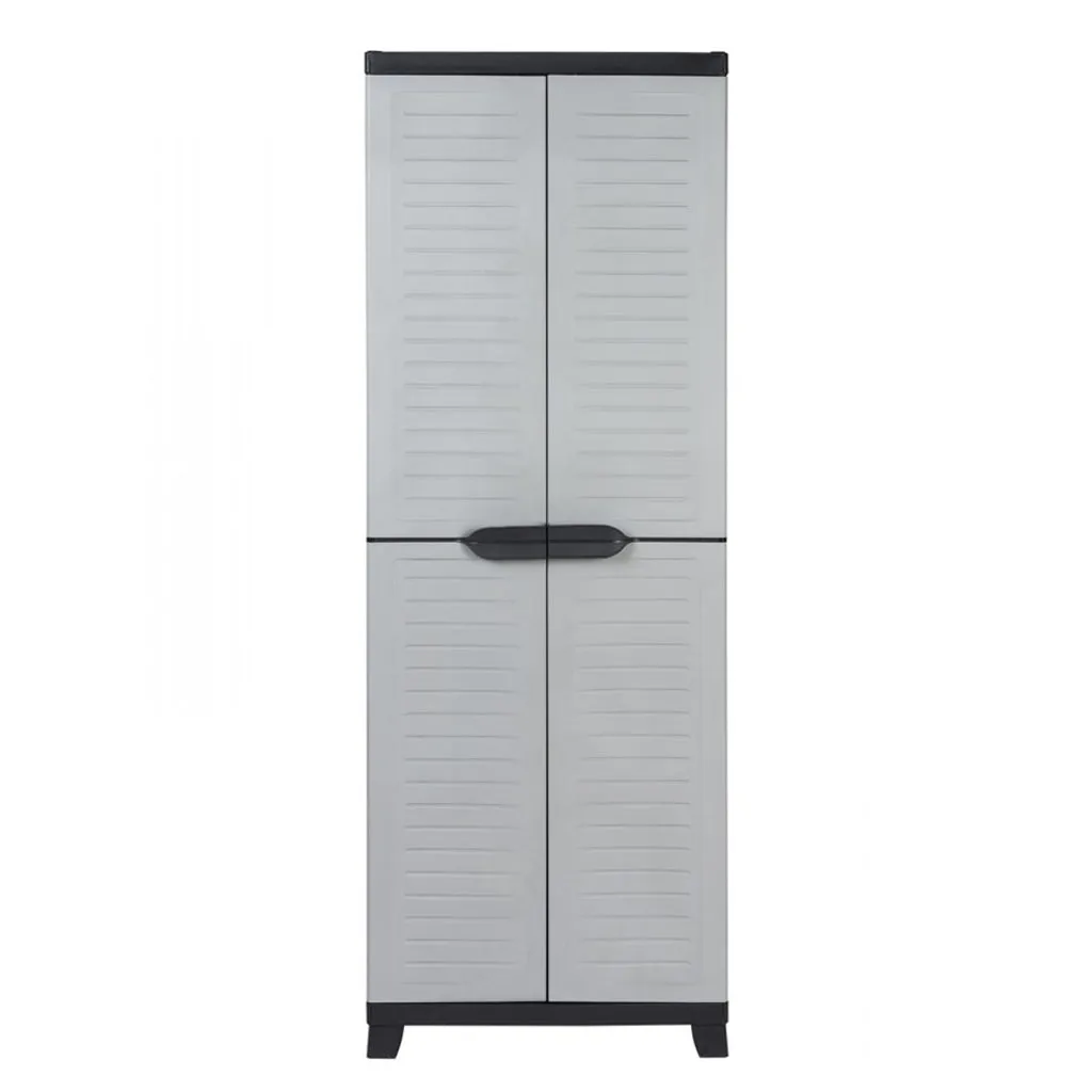 Kreher ELITE Kunststoffschrank Spindfach 65x45x181 cm Grau