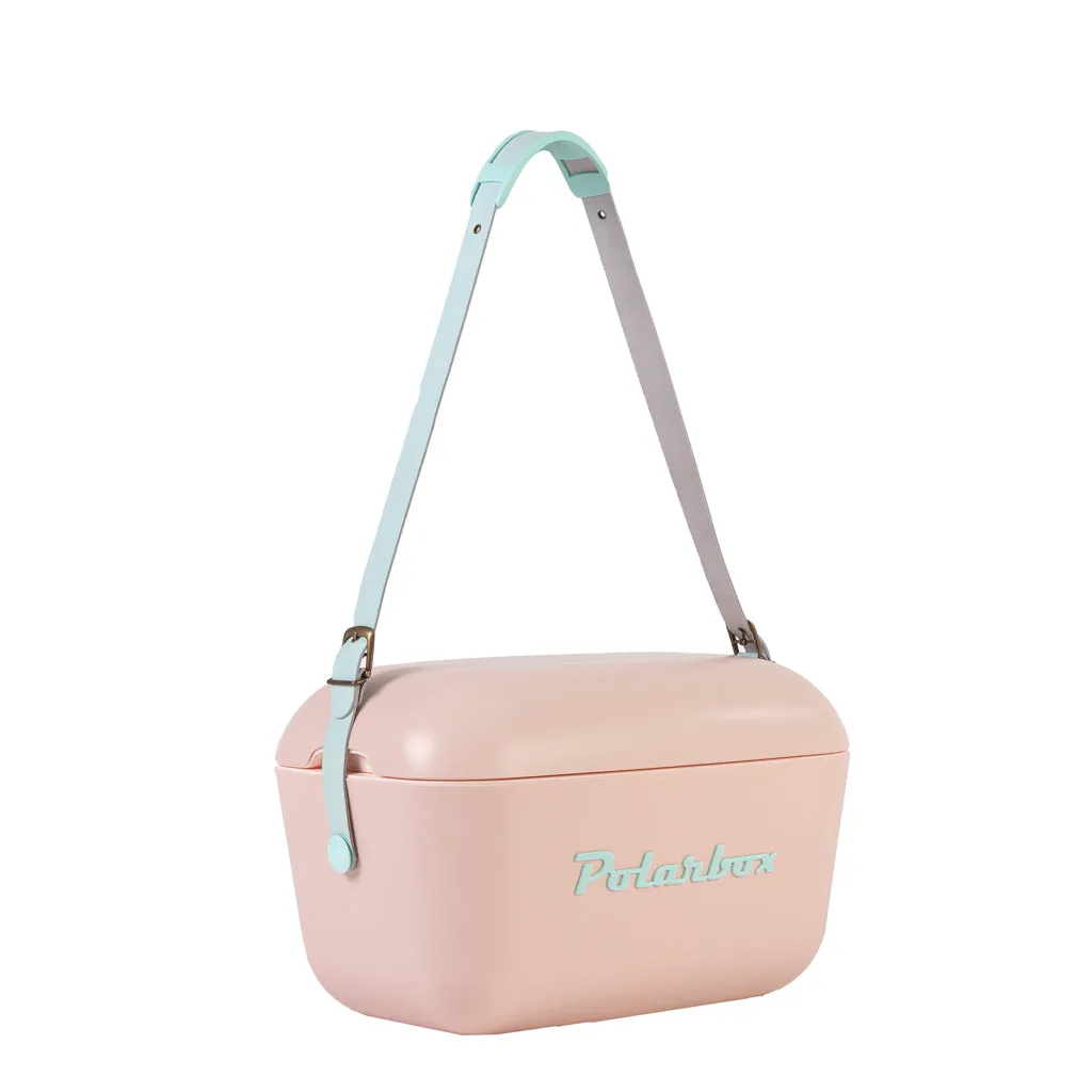 Kreher Polarbox Kühlbox 12 Liter Classic Blau Retro mit Trageriemen