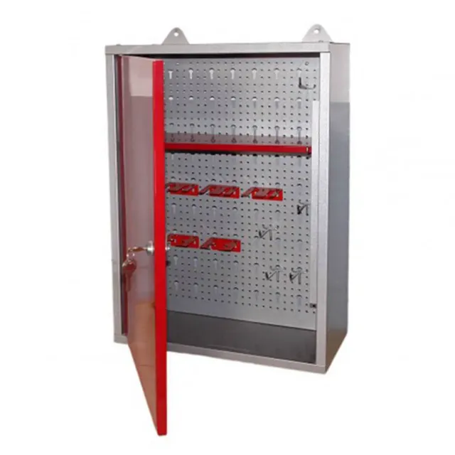 Kreher Werkstattschrank Metall 1-türig rot 40x60x19